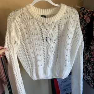 Cream sweater!